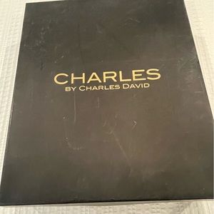 Charles by Charles David, black booties in a size 12 suede in Round toe